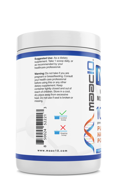 MAAC10 NMN - Pure NMN Powder 100 Grams