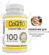 MAAC10 100mg CoQ10 (60 Capsules) | Antioxidant CoEnzyme Q10 for Energy Levels - Non-GMO, Gluten Free, Vegetarian (60 Day Supply)