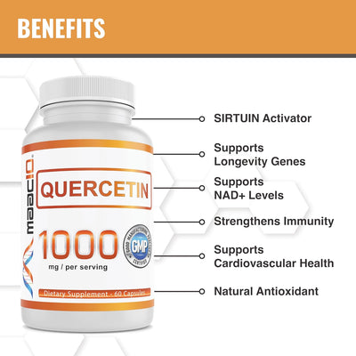 MAAC10 1000mg Quercetin (60 Capsules)